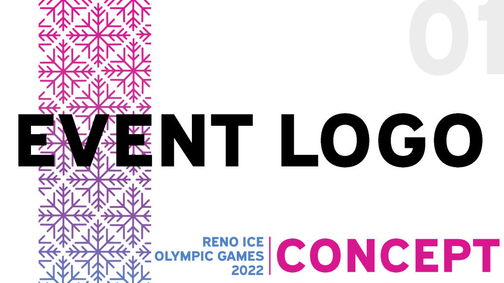 Reno Ice 2022 Olympics Concept Announcement And Event&nbsp;Logo