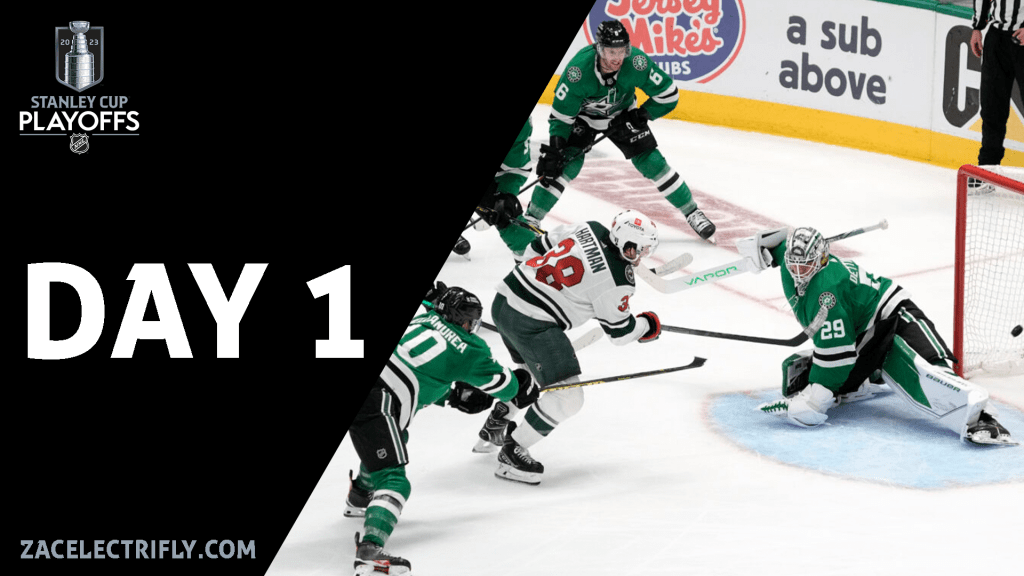 Day One Recap Of The 2023 Stanley Cup&nbsp;Playoffs