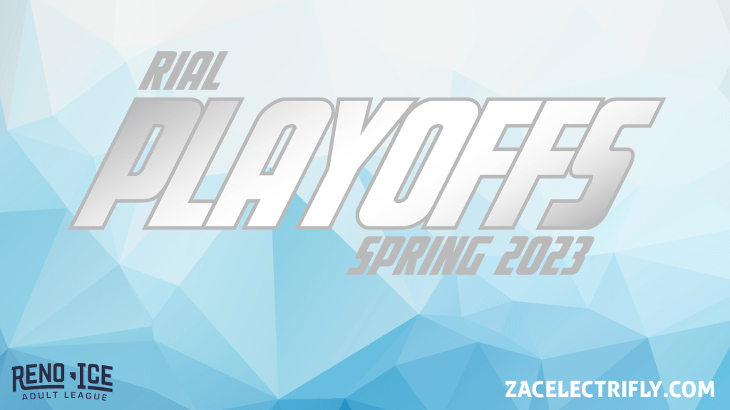 Reno Ice Adult League Spring 2023 Playoff&nbsp;Banners