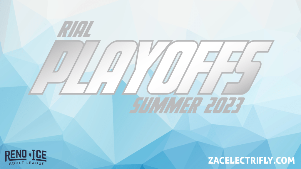 Reno Ice Adult League Summer 2023 Playoff&nbsp;Banners