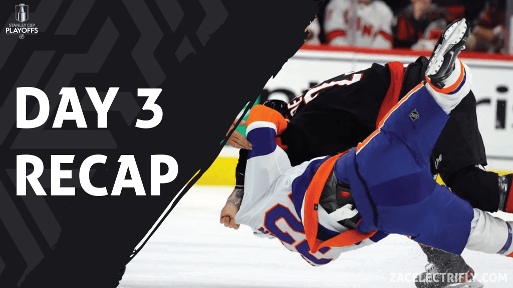 2024 Stanley Cup Playoffs Day Three&nbsp;Recap