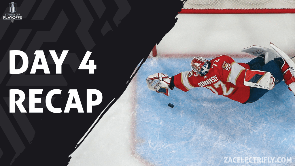 2024 Stanley Cup Playoffs Day Four&nbsp;Recap