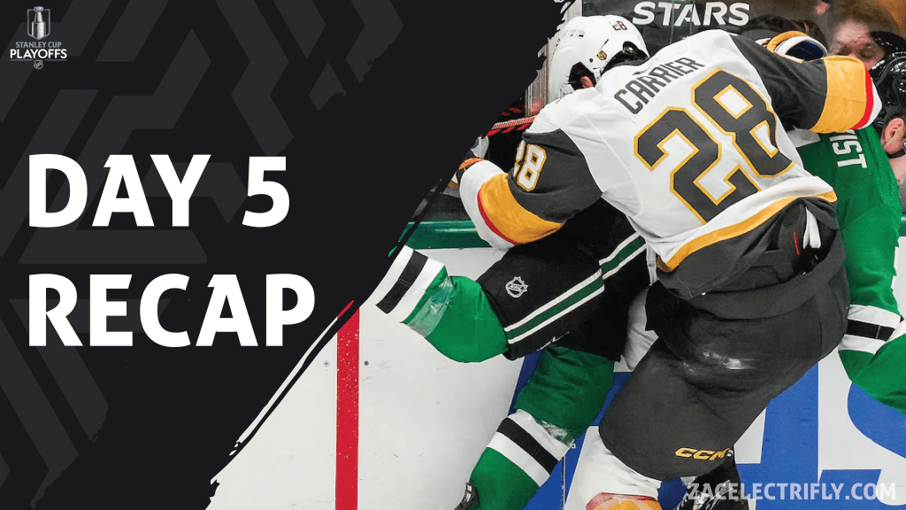 2024 Stanley Cup Playoffs Day Five&nbsp;Recap