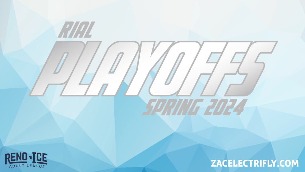 Reno Ice Adult League Spring 2024 Playoff&nbsp;Banners