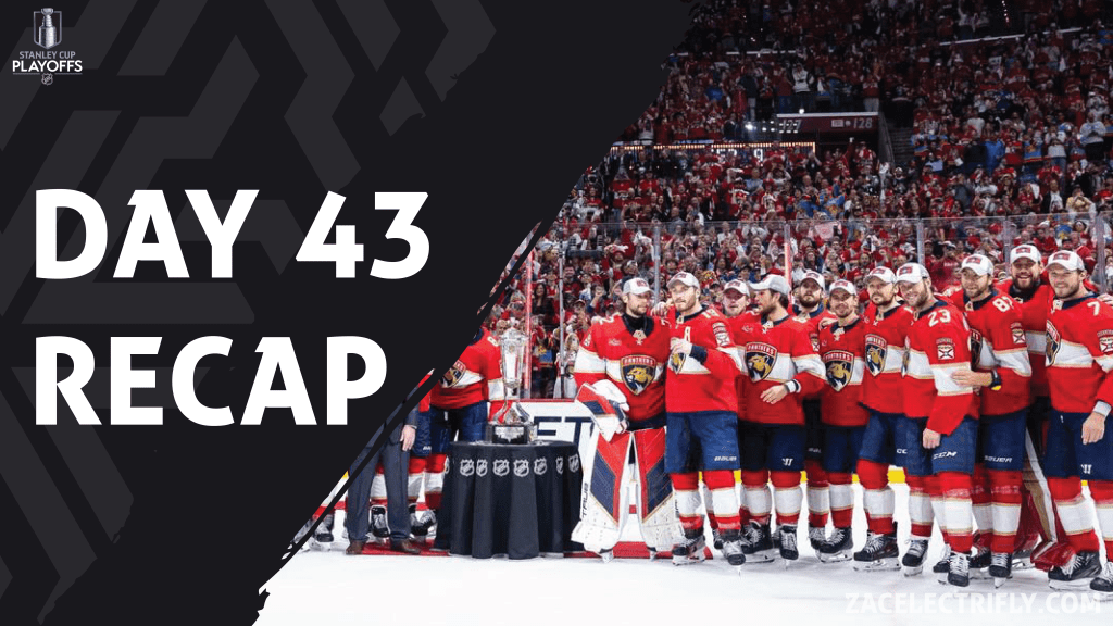 2024 Stanley Cup Playoffs Day Forty Three&nbsp;Recap