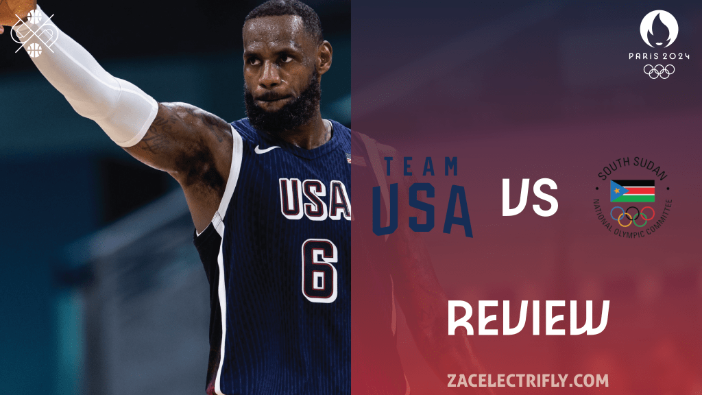 United States VS South Sudan Review | Paris 2024 Men’s&nbsp;Basketball