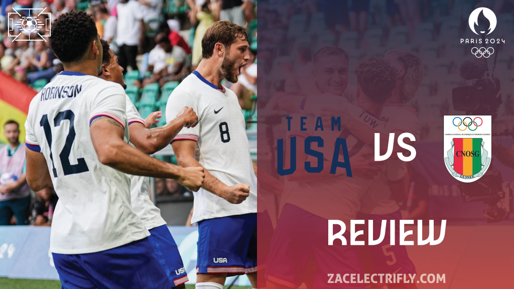 United States VS Guinea Review | Paris 2024&nbsp;Olympics