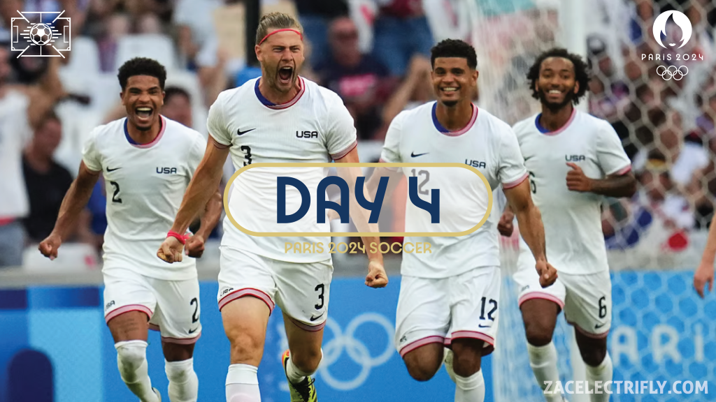 Paris 2024 Soccer Day Four&nbsp;Recap