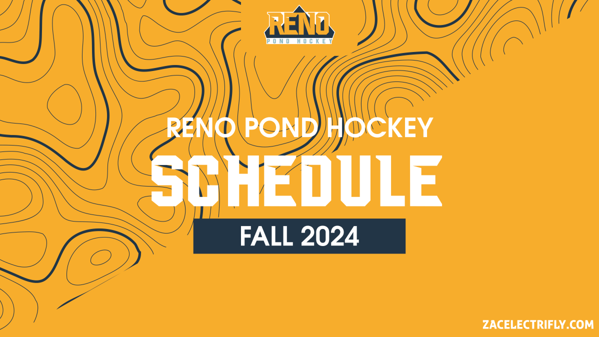 Reno Pond Hockey Fall 2024 Schedule&nbsp;Update