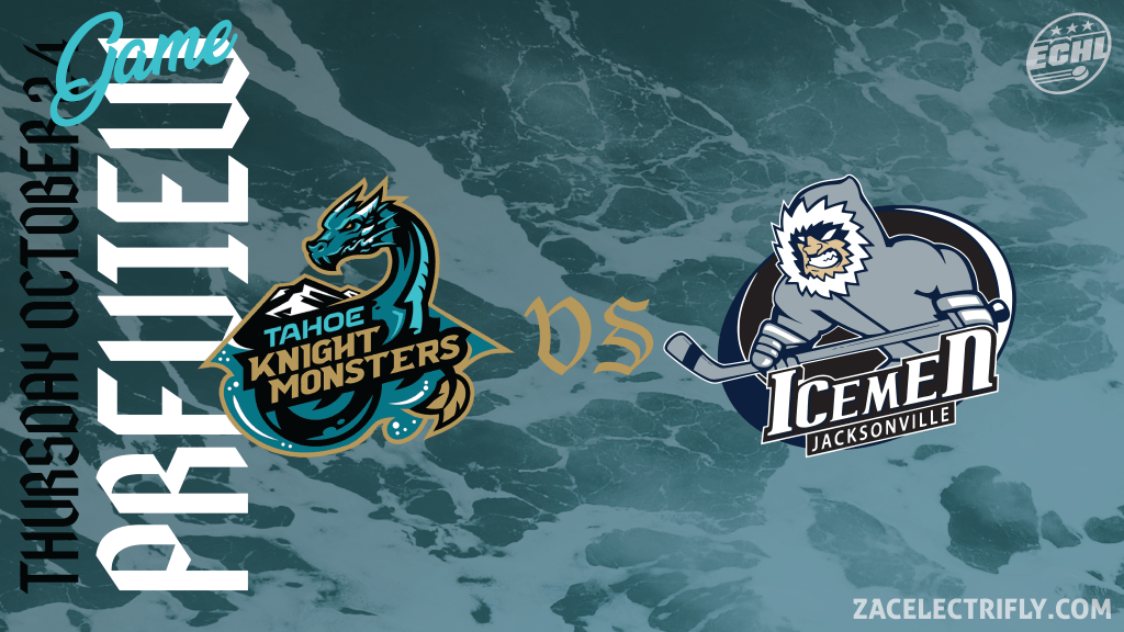 Game Preview | Tahoe Knight Monsters VS Jacksonville Icemen | Thursday, October&nbsp;24