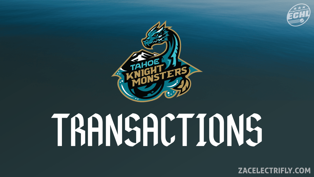 Robbins in, Adam out, and Jones recalled | Tahoe Knight Monsters&nbsp;Transactions