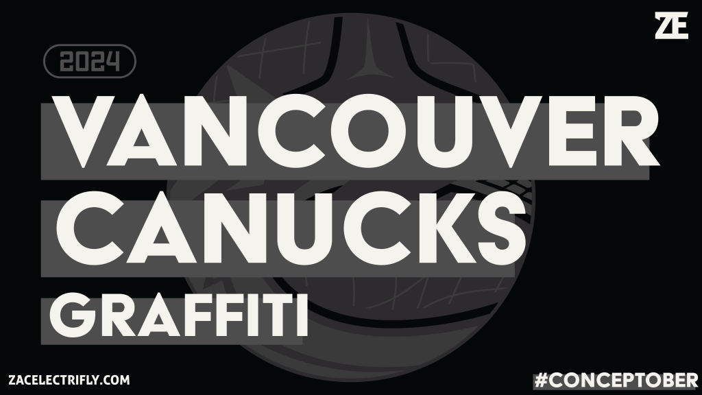 Vancouver Canucks Graffiti Jersey |&nbsp;Conceptober