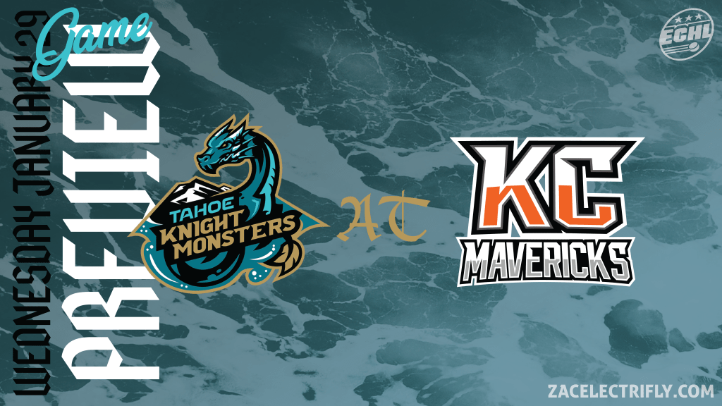Game Preview | Tahoe Knight Monsters AT Kansas City Mavericks | Wednesday, January&nbsp;29th