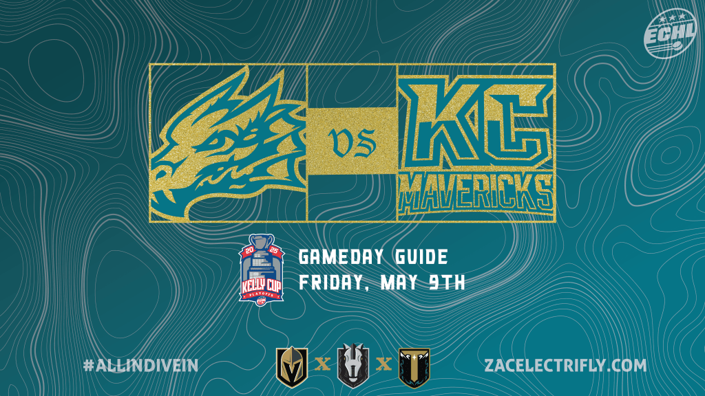 Gameday Guide | Tahoe Knight Monsters VS Kansas City Mavericks | Friday, May 9th | 2025 Kelly Cup&nbsp;Playoffs