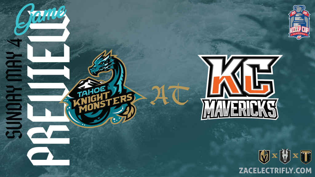 Game Preview | Tahoe Knight Monsters AT Kansas City Mavericks | Sunday, May 4th | 2025 Kelly Cup&nbsp;Playoffs