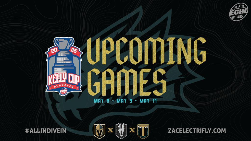 Upcoming Games | Tahoe Knight Monsters VS Kansas City Mavericks | May 8th, 9th, and 11th | 2025 Kelly Cup&nbsp;Playoffs