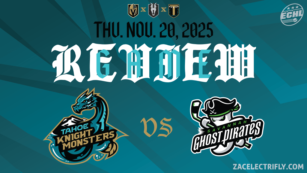 Game Review | Tahoe Knight Monsters VS Savannah Ghost Pirates | Thursday, November&nbsp;20th