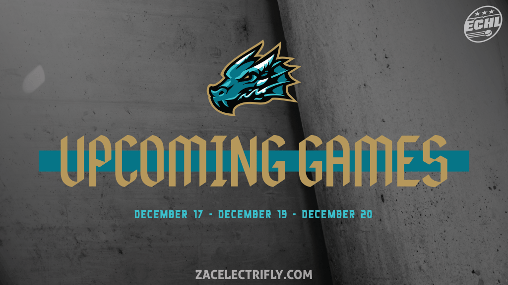 Upcoming Games | Tahoe Knight Monsters VS Wichita Thunder | December 17th, 19th, And 20th