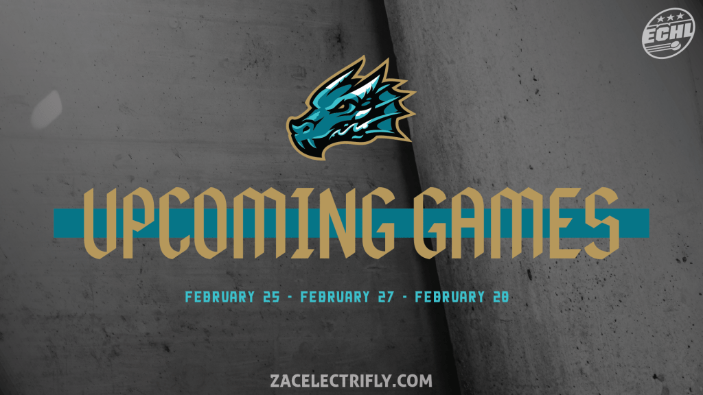 Upcoming Games | Tahoe Knight Monsters VS Utah Grizzlies | February 25th, 27th, And 28th