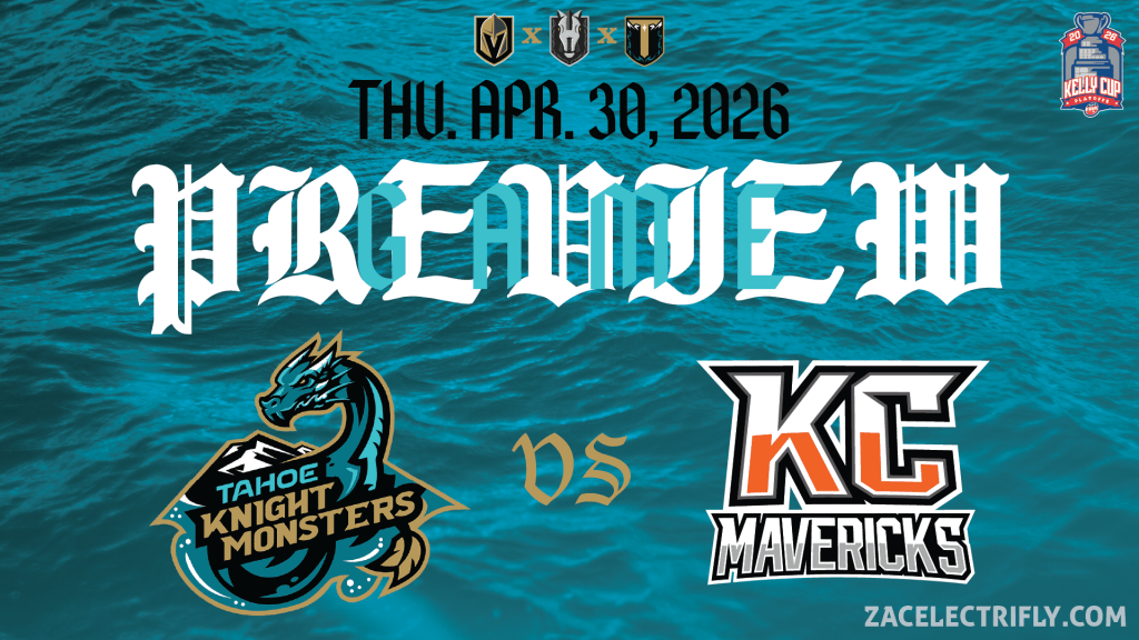 Game Preview | Tahoe Knight Monsters VS Kansas City Mavericks | Kelly Cup Playoffs | Thursday, April&nbsp;30th