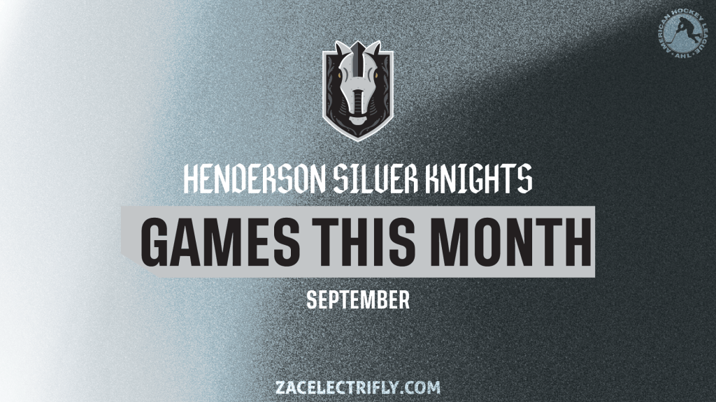 Every Henderson Silver Knights Game In September&nbsp;2026