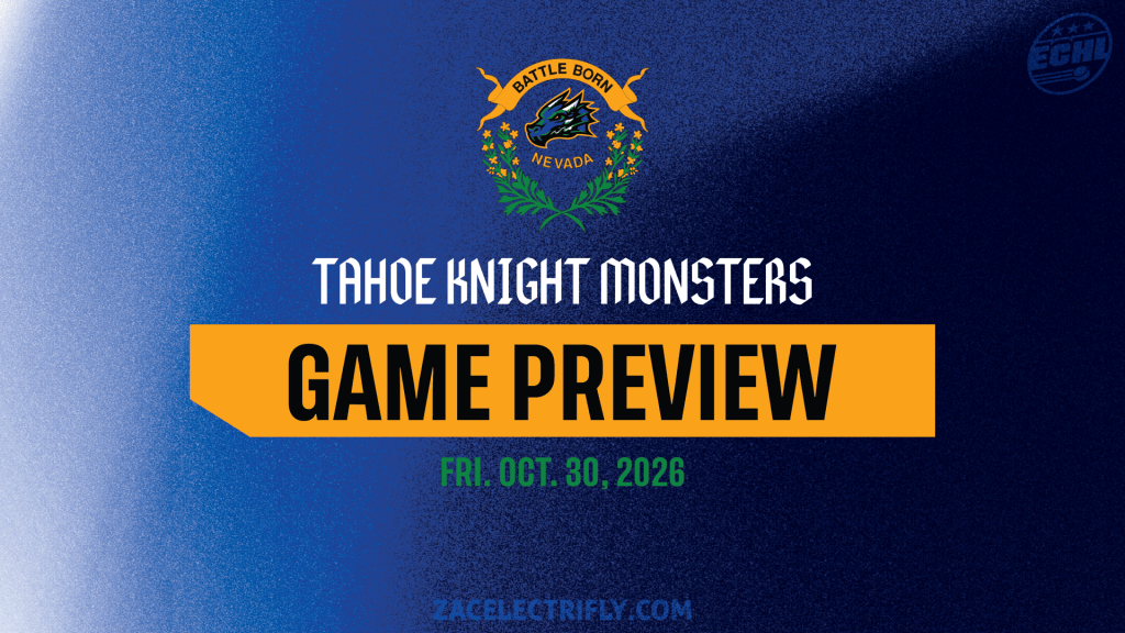 Game Preview | Tahoe Knight Monsters VS Kansas City Mavericks | Friday, October 30th